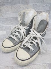 ◇ converse コンバース オールスター HI 1C988 スニーカー シューズ サイズ23.5㎝ グレー レディース P 【1407260037576】