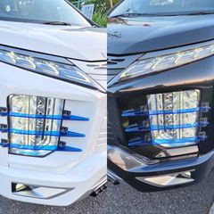 ☆新型デリカD5 オリジナル ヘッドライトワイドウィング 右左6本セット