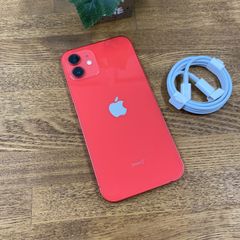 iPhone 12 レッド 箱付き ケーブルあり - メルカリ