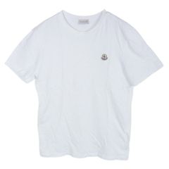 MONCLER 半袖 Tシャツ ホワイト - メルカリ