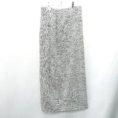◇ natural couture ナチュラルクチュール 総柄 ロング タイト スカート サイズF グレー系 レディース E  【1408060014385】のサムネイル