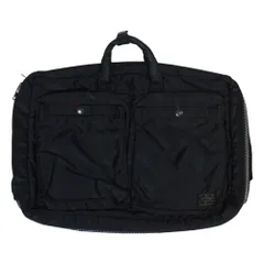 PORTER ポーター TANKER タンカー 3WAY ブリーフケース トート リュック バックパック ビジネスバッグ ブラック系【中古】