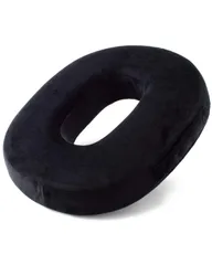 円座クッション ドーナツ ドーナッツ 産後 痔 穴あき クッション  (ブラック)のサムネイル