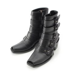 Alice Auaa 00's Belted Pointed-Toe Boots - メルカリ