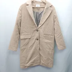 ■ OLIVE des OLIVE オリーブ デ オリーブ 長袖 ダッフルコート サイズM アイボリー系 レディース E  【1408060038374】