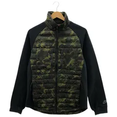 NIKE (ナイキ) 切り替えブルゾン  カーキ M