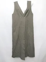 ◇ N. Natural Beauty Basic 膝下丈 ジャンパースカート サイズM ブラウン ブラック系 レディース P  【1408200009639】のサムネイル