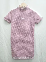 ◇ FILA フィラ 半袖 ミニ丈 ワンピース サイズM ピンク レディース P  【1408200010987】のサムネイル
