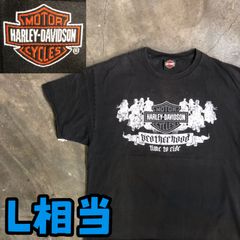 T8315 HARLEY-DAVIDSON Tシャツ ピンナップガール 古着 - メルカリ