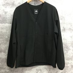 美品 ノースフェイス ライトラウンジカーディガン NT12532R ブラック