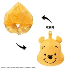 プーさんネックピロー 2WAY YUZU POOH ぬいぐるみ ディズニーストア