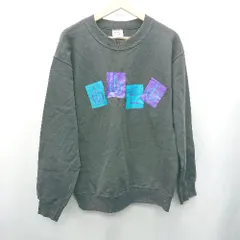 ◇ Hanes ヘインズ 正面文字 長袖 パーカー サイズM ブラック レディース E  【1408220001507】のサムネイル