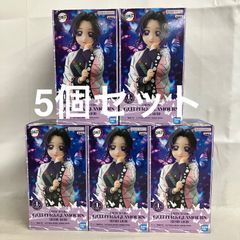 미개봉 귀멸의 칼날 GLITTER&GLAMOURS 후추 시노부 피규어 5개 세트 SF5841 c107