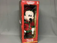  現状品 ディズニー クリスマスオーナメントくじ 2025 Last賞 BIG!スタンディングぬいぐるみ Happyくじ ミッキーマウスのサムネイル