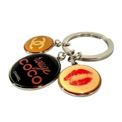 【CHANEL】シャネル 2010年ノベルティ ルージュココ キーホルダー アクセサリー 【中古品】 USED-B 【9304】