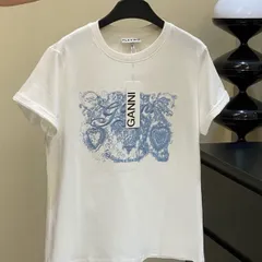 【予約商品】GANNIガニー ロゴ Tシャツ オーガニックコットンのサムネイル