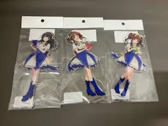 【未開封 3点セット】アイドルマスター シンデレラガールズ ブックオフ アクリルスタンド 鷺沢文香 緒方智絵里 十時愛梨 オリジナル衣装
