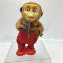 アンティーク ゼンマイ式 猿のドラマー 玩具 レトロ玩具 ミュージカルモンキー ドラム 太鼓 猿 おもちゃ ゼンマイ