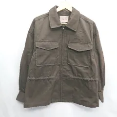 ◇ BEAMS LIGHTS 長袖 ブルゾン サイズ36 ブラウン レディース E  【1408220019120】のサムネイル