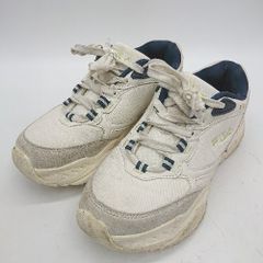 ◇ FILA FC5229WZ スニーカー サイズ24 ホワイト ネイビー グリーン レディース E 【1408220018727】