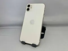  au 【SIMロックなし】MWM22J/A iPhone 11 128GB ホワイト au