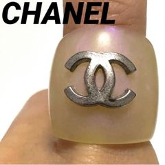 CHANEL シャネル ココマーク スクエア リング 15号 06P フランス製