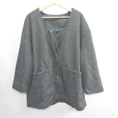 ◇ select MOCA セレクトモカ 長袖 トレンチコート サイズM グレー レディース E  【1408220037513】のサムネイル