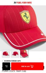 Ferrari スカデリ・フェラーリ キャップ ワンサイズ - メルカリ