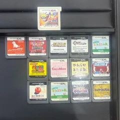 ゲームソフトおまとめ　14本　DS　3DS　ナルト　ぷよぷよ7　ファイアーエムブレム　クロノトリガー　ニンテンドー　任天堂　おもちゃ　懐かしい　動作未確認　現状品　玩具　ジャンル多数のサムネイル
