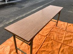 chocolab 引き取りのみ対応　ブラウン カウンターテーブル 木製天板 chocolab様専用 引き取りのみ対応 ブラウン カウンターテーブル 木製天