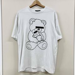 美品 OY ベアー グラフィック 半袖シャツ Tシャツ ホワイト 