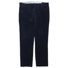 【SALE】POLO RALPH LAUREN ポロ・ラルフローレン コーデュロイ パンツ サイズ W33 L32 L相当 メンズ SLIM FIT ストレッチ ストレート ボトムス ネイビー 紺 スリランカ製