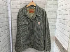 LEVI'S / A4820-0016 / デニムジャケット / WORKWEAR SUNRISE / トラッカージャケット / ストライプ / XL / リーバイス