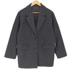 ジーユー GU 25aw コージーメルトンハーフコート レディース JPN：S 