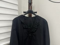 新品試着のみ✨ 定価3.3万円 デパリエ 23SS ラッフルブラウス フリル36