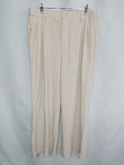 ◇ EMMA CLOTHES 엠마 클로즈 와이드 팬츠 사이즈 L 베이지 레이디스 E [1408220065752]