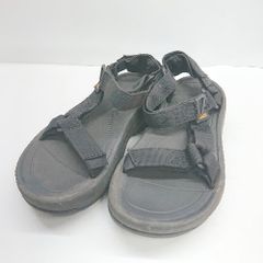 ◇ Teva テバ マジックテープ式 サンダル サイズ22 ブラック レディース E 【1408220065417】