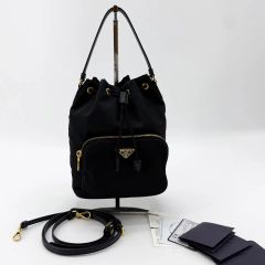◇レア◇ PRADA プラダ ハンドバッグ クロシェット 鍵付き サウンド 