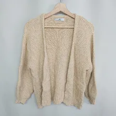 ◇ Sonny Label サニーレーベル 長袖 カーディガン サイズFree ベージュ系 レディース E  【1408220066155】