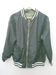 ◇ ⊇ Cutie Blonde キューティーブロンド リバーシブル 長袖 ブルゾン ジャンパー サイズL ブラック カーキ レディース P  【1409090004766】のサムネイル