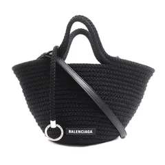 BALENCIAGA バレンシアガ イビザ スモール 2Wayショルダーバッグ ブラック 695612 レディース 中古