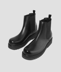 Opium - Black big chelsea boots 43 y2k - メルカリ