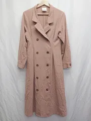 ◇ Θ Ray BEAMS レイ ビームス 長袖 スプリングコート トレンチコート サイズ表記無し ピンク レディース P  【1409090045783】のサムネイル