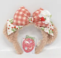 東京ディズニーシー カチューシャ Heartfelt Strawberry Gift シェリーメイ(苺) 2024