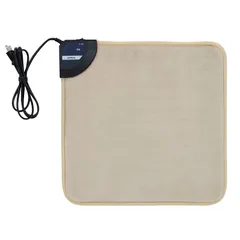 電響社(Denkyosha) ゼピール 電気ミニマット 40×40cm ホットマット 一人用 足元マット 電気座布団 電気マット 在宅勤務 テレワーク AHM-Y40M-CN 0