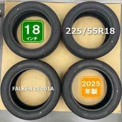 225/55R18 2025年製 FALKEN ZE001A タイヤ SUV クロスオーバー 4本セットのサムネイル