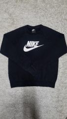 80s 紺タグ NIKE ナイキ ビッグロゴ スウェット トレーナー M 裏起毛 