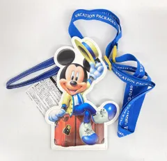 東京ディズニーリゾート パスケース(ダイカット) VACATION PACKAGES ミッキー(帽子/トランク)