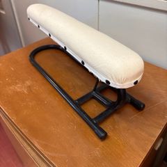 美品】ハイベック プロの仕上がり 職人さんのアイロン台 ベージュ 楕円