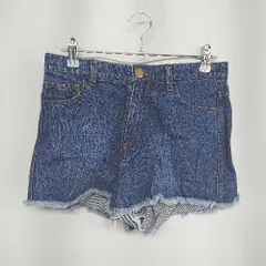 ◇ ⊂ ◎●未使用● ENVYM アンビー デニムショートパンツ サイズM ブルー系 レディース E  【1409100053654】のサムネイル
